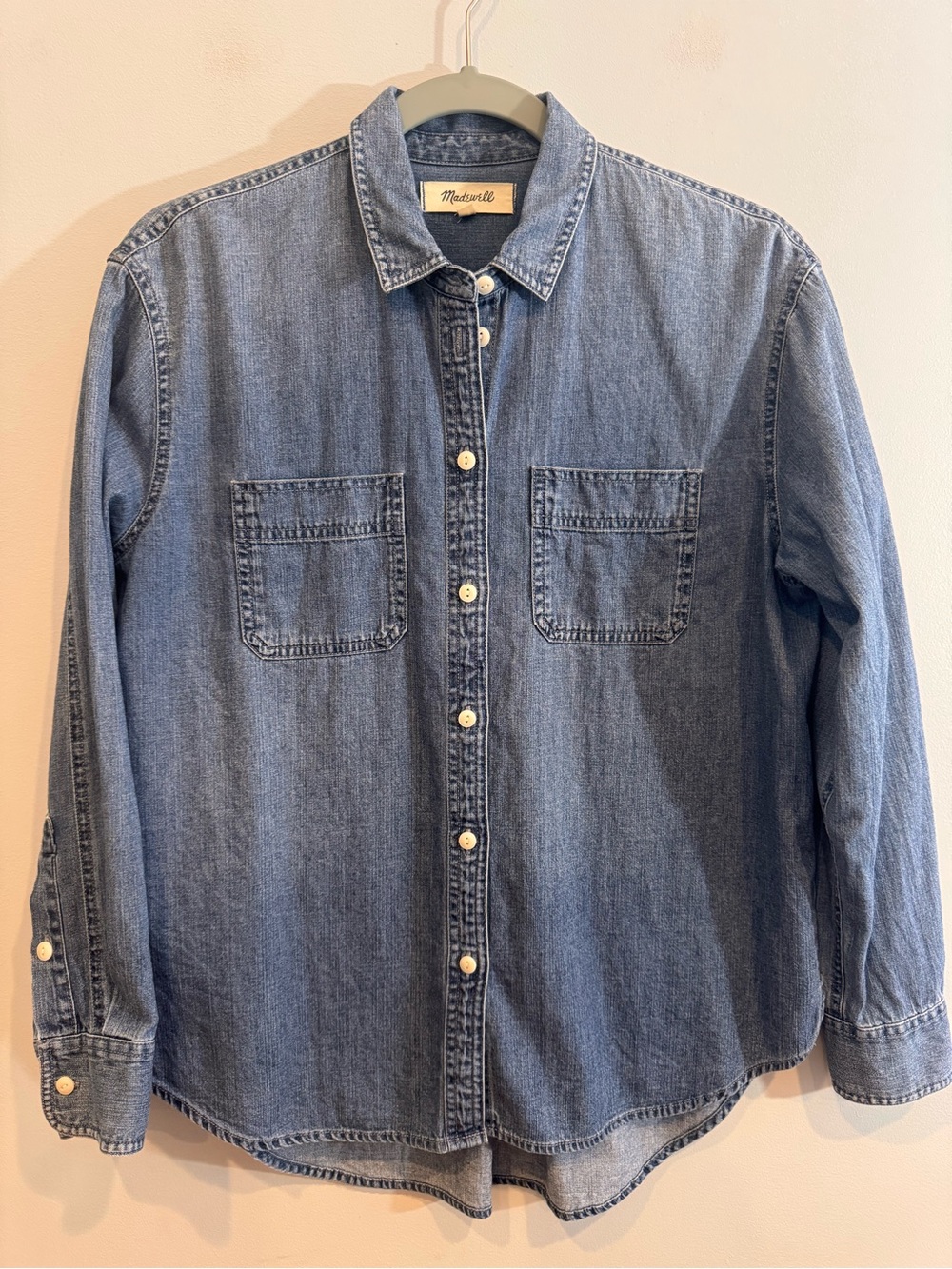 Madewell Denim Button Down Size S